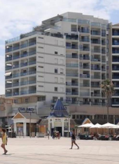 Studio Cosy Climatise Vue Mer Canet Plage 3Etoiles Bagian luar foto