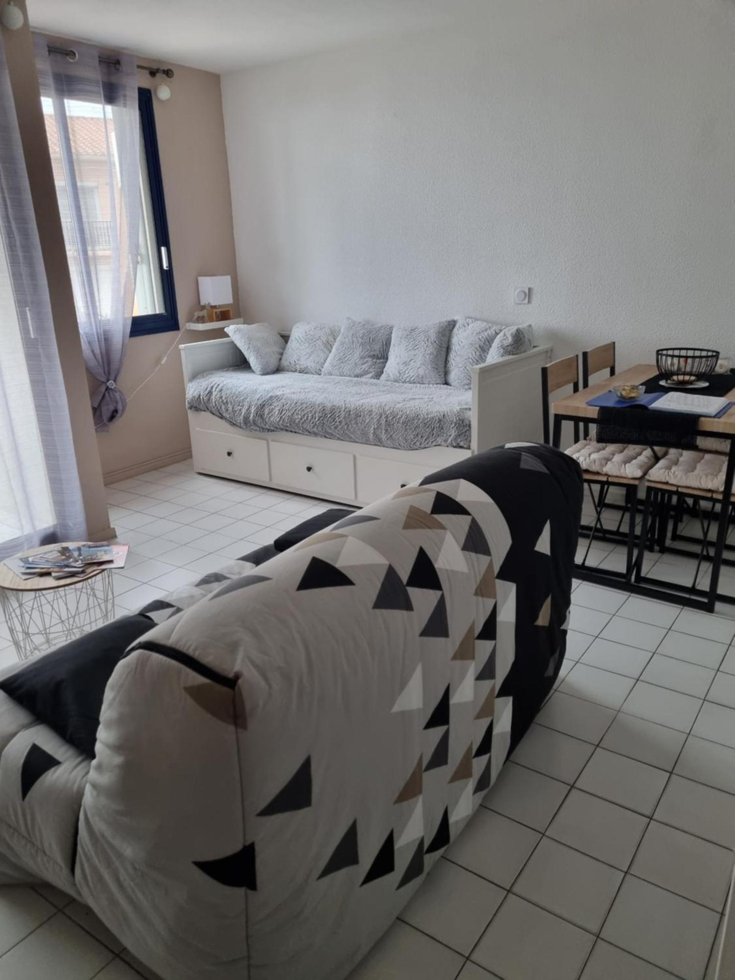 Studio Cosy Climatise Vue Mer Canet Plage 3Etoiles Bagian luar foto
