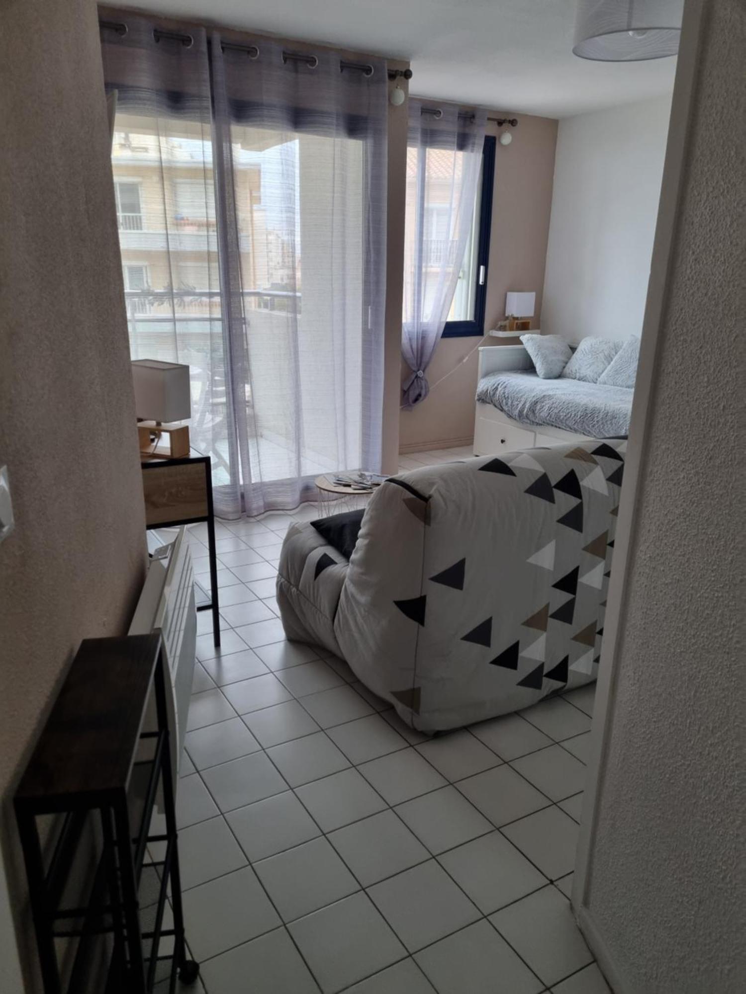 Studio Cosy Climatise Vue Mer Canet Plage 3Etoiles Bagian luar foto