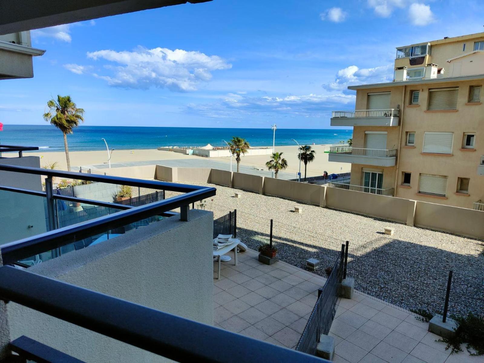 Studio Cosy Climatise Vue Mer Canet Plage 3Etoiles Bagian luar foto