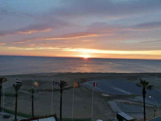Studio Cosy Climatise Vue Mer Canet Plage 3Etoiles Bagian luar foto