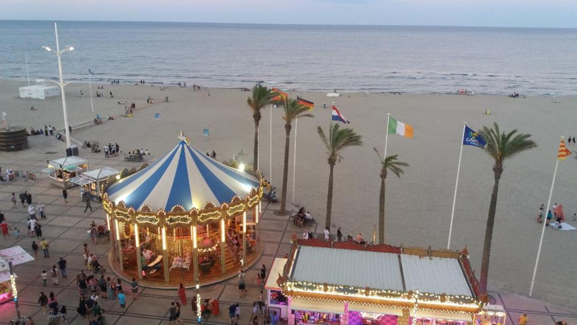 Studio Cosy Climatise Vue Mer Canet Plage 3Etoiles Bagian luar foto